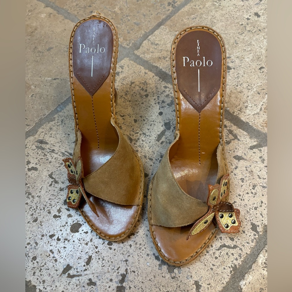 Linea Paolo wedge sz 9.5 brand new